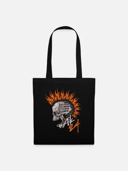 AK 24 Punk Style Abschluss - Stoffbeutel - Schwarz