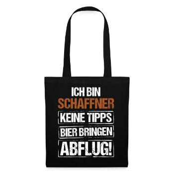 I'm a conductor - bring beer and take off - Tote Bag - black - Front