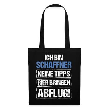 I'm a conductor - bring beer and take off - Tote Bag - black - Front