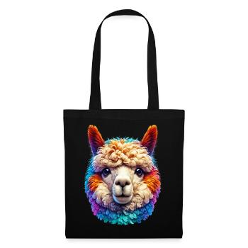 Alpaga - Sac en tissu - noir - Devant