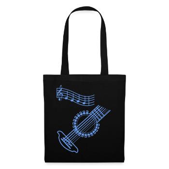 Guitar musician - Tote Bag - black - Front