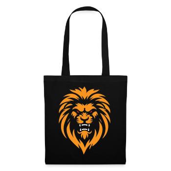 Angry Lion - Tote Bag - black - Front