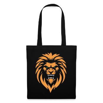 Angry Lion - Tote Bag - black - Front