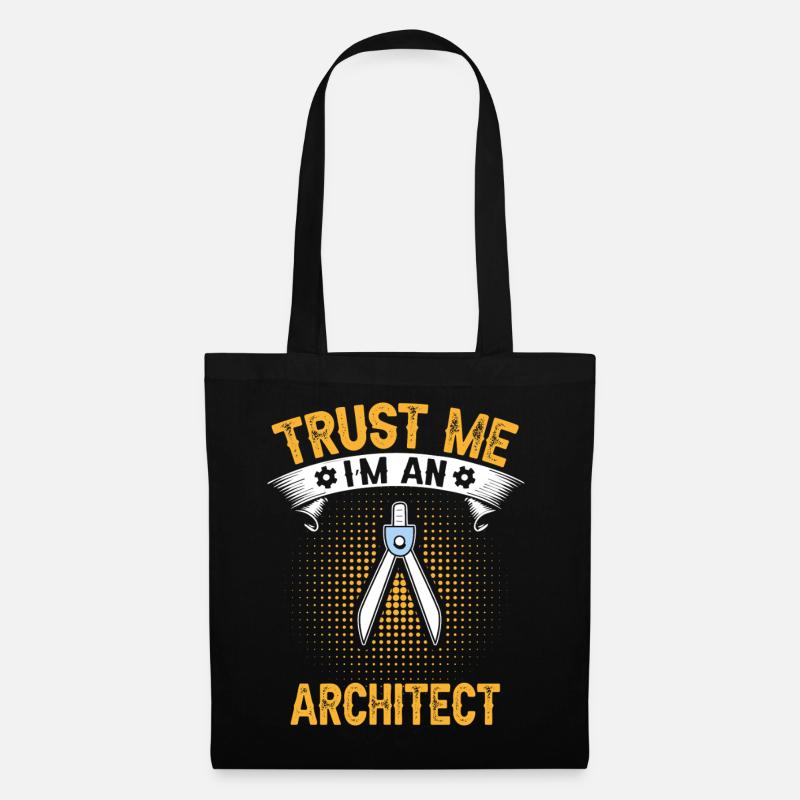 Architects Trust Me Engineering Design - Tote Bag - black