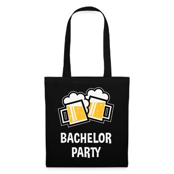 Bachelor Party (Stag Night Bavarian Beer Mugs 3C) - Tote Bag - black - Front