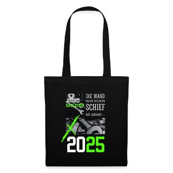 Hobby Construction Manager 2025 – I'm building it somehow now - Tote Bag - black - Front