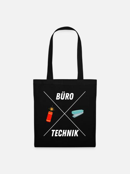 BUROTECHNIK - Stoffbeutel - Schwarz