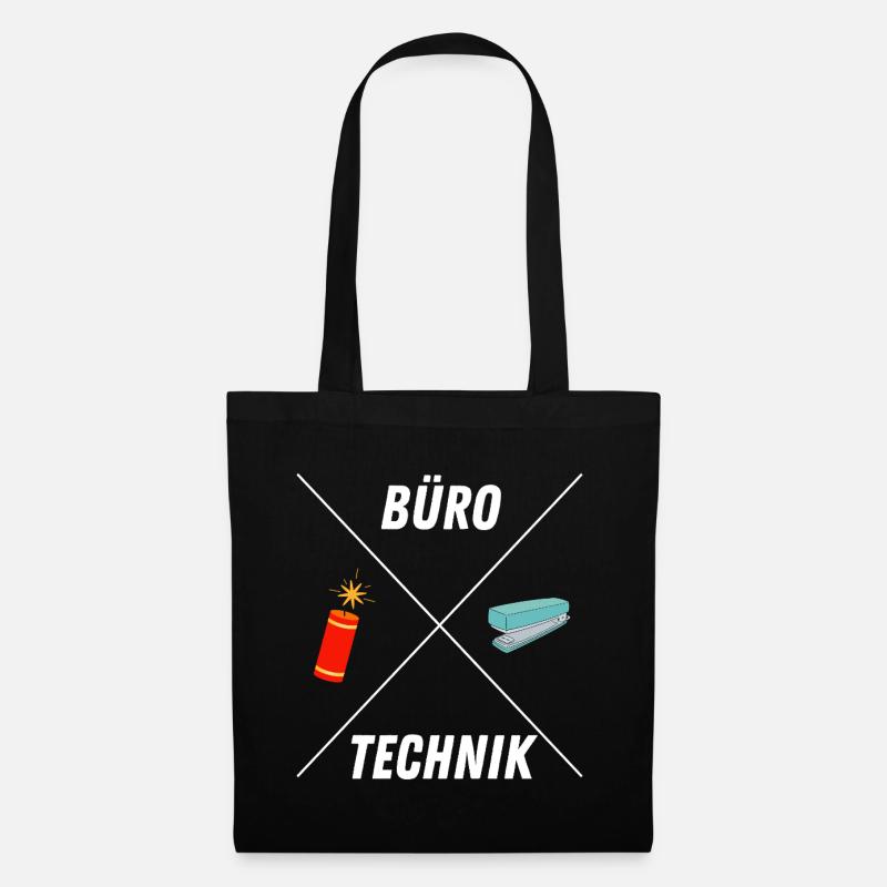 BUROTECHNIK - Stoffbeutel - Schwarz