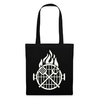 grill_grillzange- - Sac en tissu - noir - Devant