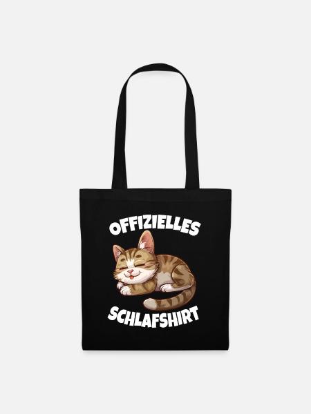 Offizielles Schlafshirt - Stoffbeutel - Schwarz