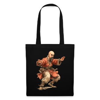 Kungfu Monk - Tote Bag - black - Front