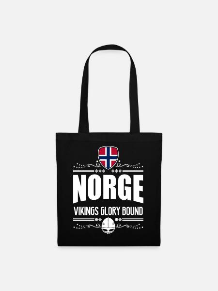 NORWAY - NORGE VIKINGS GLORY - Tote Bag - black