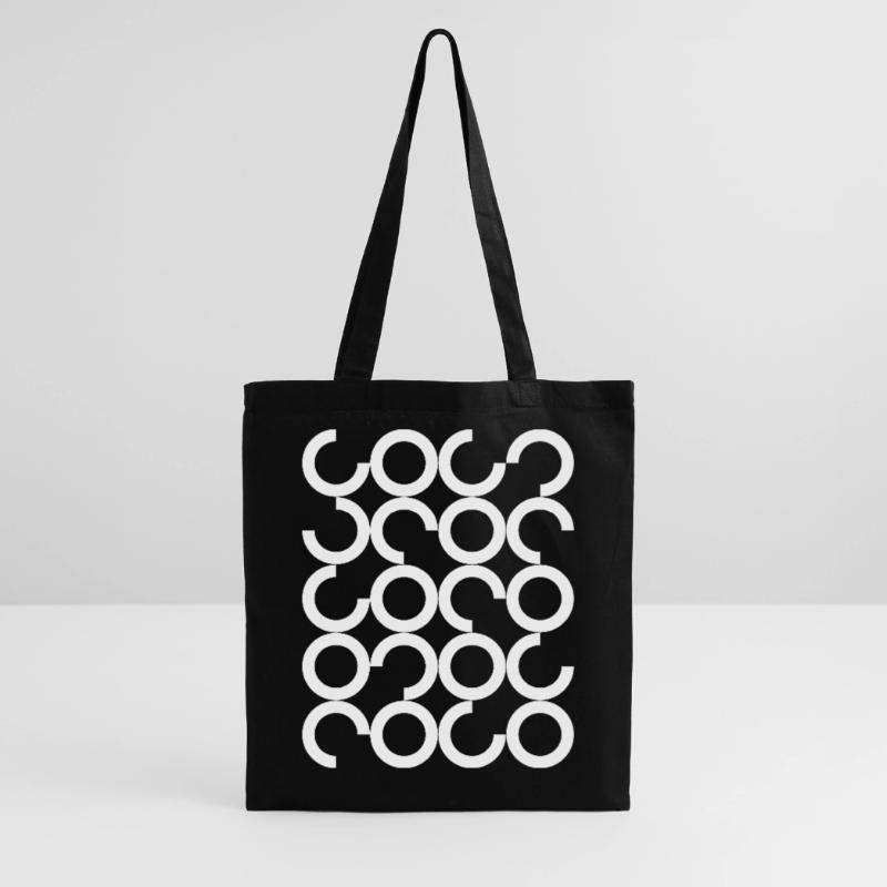 Interlocking Circle Chain Pattern Tote Bag