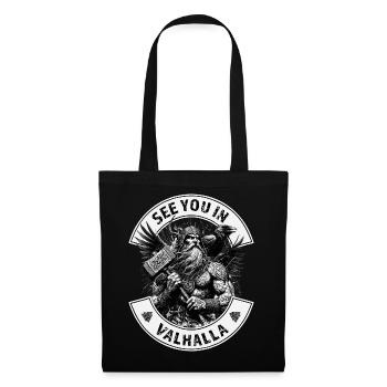 On se voit à Valhalla - Sac en tissu - noir - Devant
