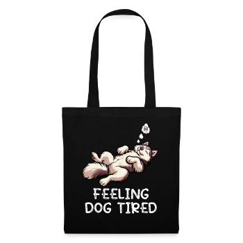Feeling Dog Tired Husky Huskies Husky Owner - Tote Bag - black - Front