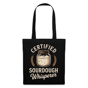 Certified Sourdough Whisperer - Tote Bag - black - Front