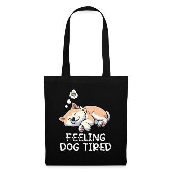 Feeling Dog Tired Akita AkitaOwner Akitas - Tote Bag - black - Front