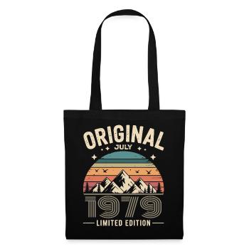 juillet 1979 – Légende des sommets et montagnes - Sac en tissu - noir - Devant
