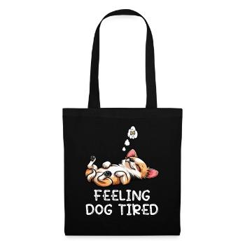 Feeling Dog Tired Chihuahua Chihuahua Owner Chi - Tote Bag - black - Front