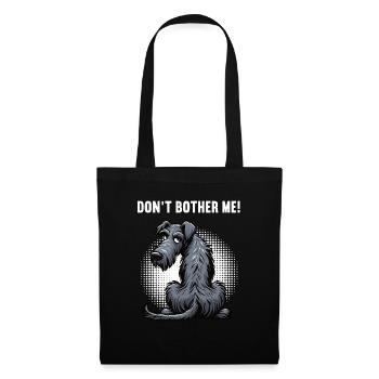 Don't Bother Me Irish Wolfhound Wolfhound Owner - Tote Bag - black - Front