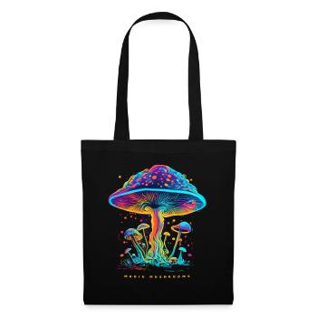 MAGIC MUSHROOM - Stoffbeutel - Schwarz - Vorne