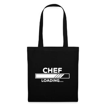 Chef Spruch Beruf Kollegen Lustiges Chef Geschenk - Stoffbeutel - Schwarz - Vorne
