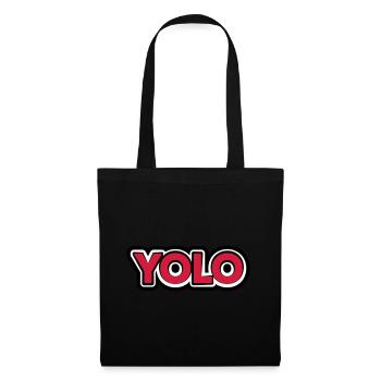 YOLO | You Only Live Once - Tote Bag - black - Front