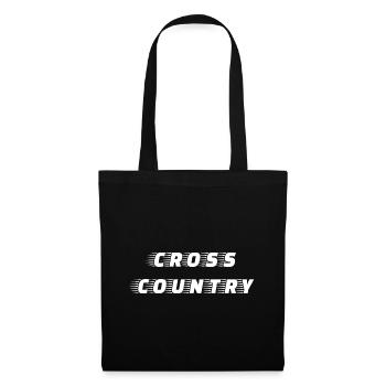 Cross country sport - Sac en tissu - noir - Devant