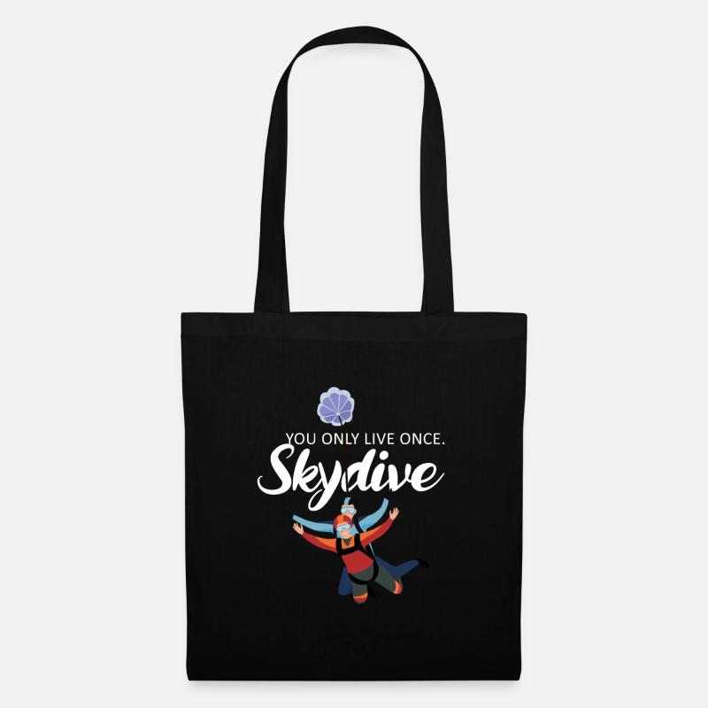 Parachutisme - Sac en tissu - noir