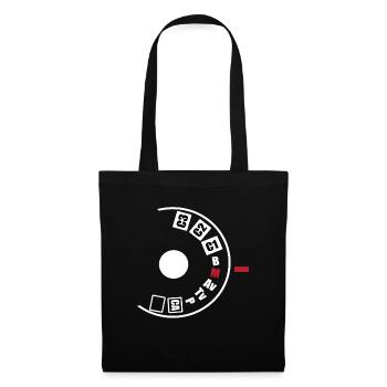 Manual camera gift photography - Tote Bag - black - Front