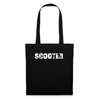 Idée cadeau t-shirt scooter Kick scooter - Sac en tissu - noir - Devant
