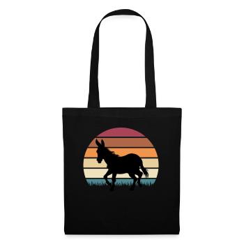 cul - Sac en tissu - noir - Devant