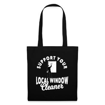 window cleaner - Tote Bag - black - Front