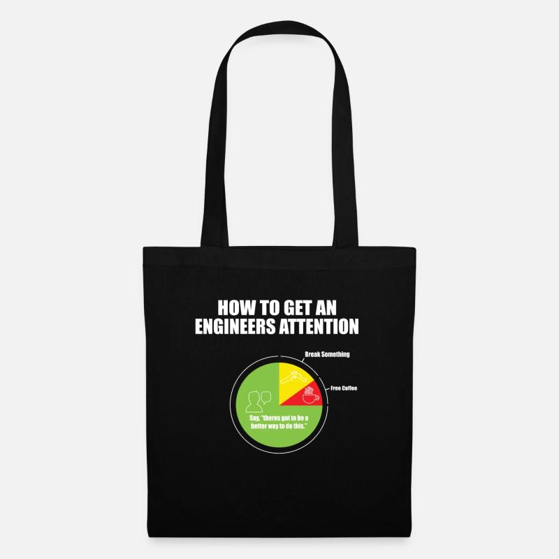 Civil engineer - Tote Bag - black