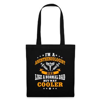 Anesthetist dad - Tote Bag - black - Front