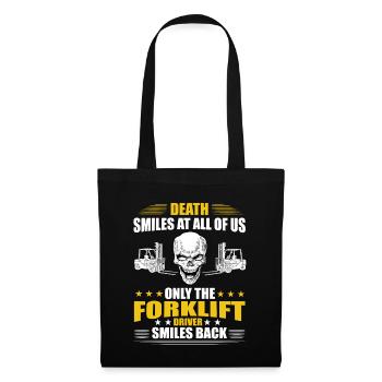 forklift driver - Tote Bag - black - Front