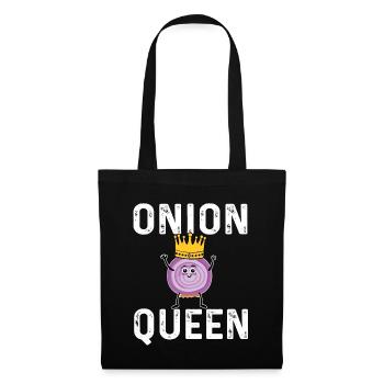 Onion Queen - Tote Bag - black - Front