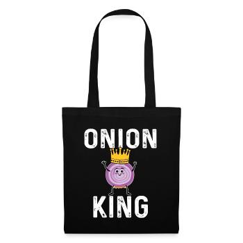 Onion King - Tote Bag - black - Front
