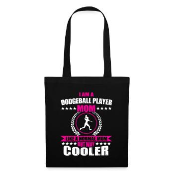 Maman Dodgeball - Sac en tissu - noir - Devant