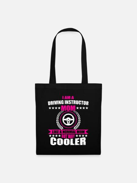 Driving instructor Mom - Tote Bag - black