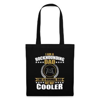 Rockhound Papa - Sac en tissu - noir - Devant