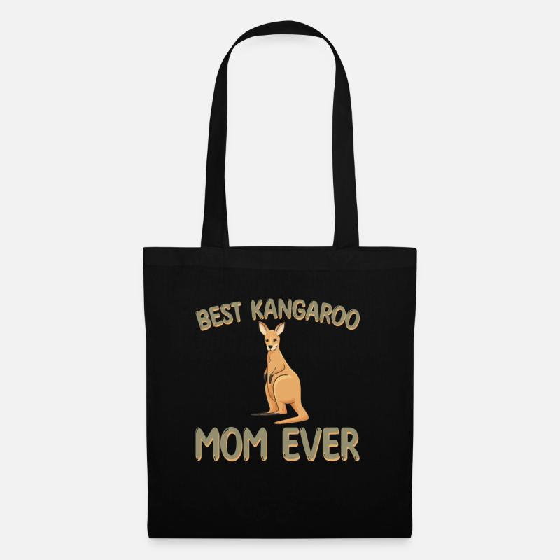 Beste Känguru-mutter Aller Zeiten - Stoffbeutel - Schwarz