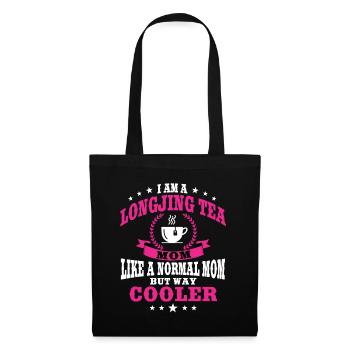 Longjing Tea Mom Outfit for Mother's Day - Tote Bag - black - Front