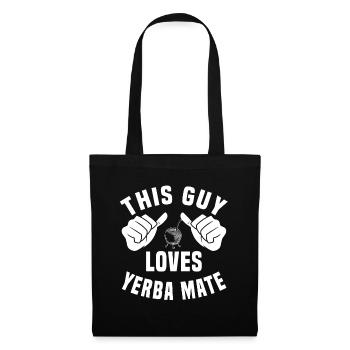 Drôle de tenue d’amoureux yerba mate - Sac en tissu - noir - Devant