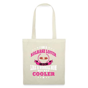 Kolbász Maman bien-aimée - Sac en tissu - nature - Devant