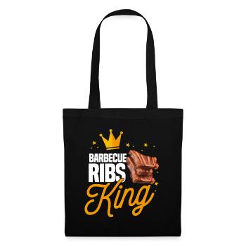 Barbecue Ribs King - Tote Bag - black - Front