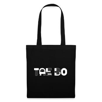T shirt Tae Bo - Sac en tissu - noir - Devant