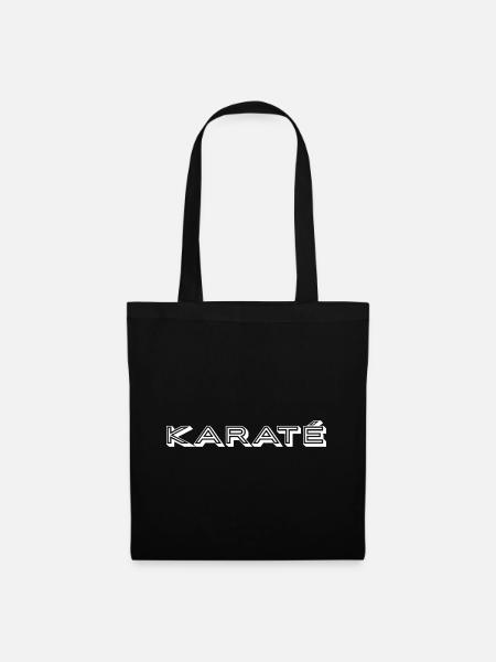 Karate Zubehör - Stoffbeutel - Schwarz