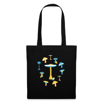 Funny Mushroom Wild Mushrooms Gift - Tote Bag - black - Front