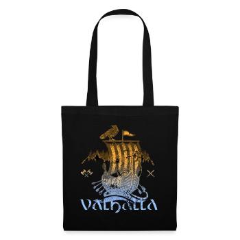 Valhalla Viking Vikings Bjoern Iron Side - Tote Bag - black - Front
